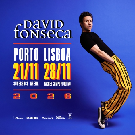 TODOS OS CONCERTOS: DAVID FONSECA